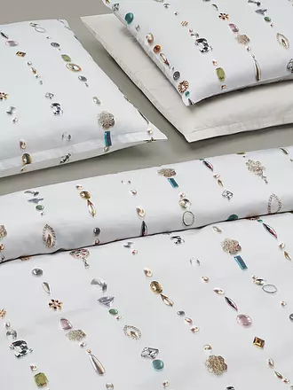 CHRISTIAN FISCHBACHER | Satin Deckenbezug Bijoux 140x200cm Juwelen | 